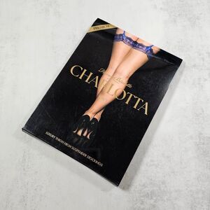 Honey Birdette Charlotta Navy Floral Embroidered Stockings Hosiery Size S